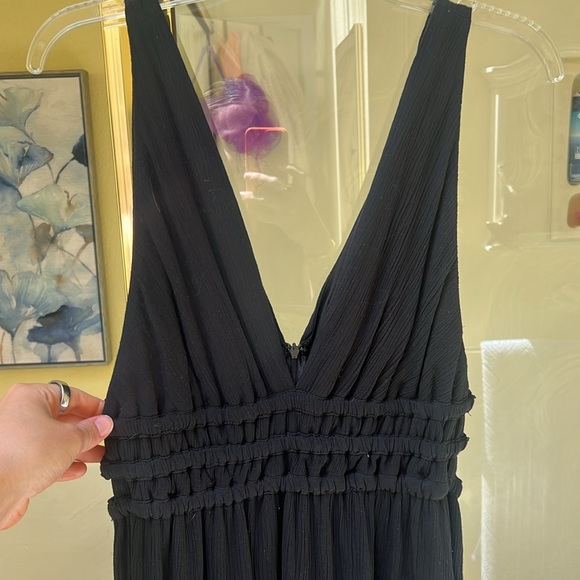 Wayf Dresses | Wayf Surrey Plunging Cut Out Maxi Dress | Color: Black | Size: M| - Picture 2 of 7